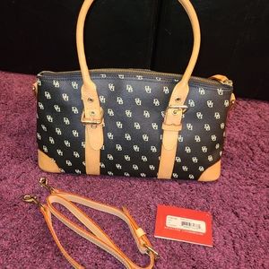Dooney & Bourke Domed Satchel Shoulder Bag